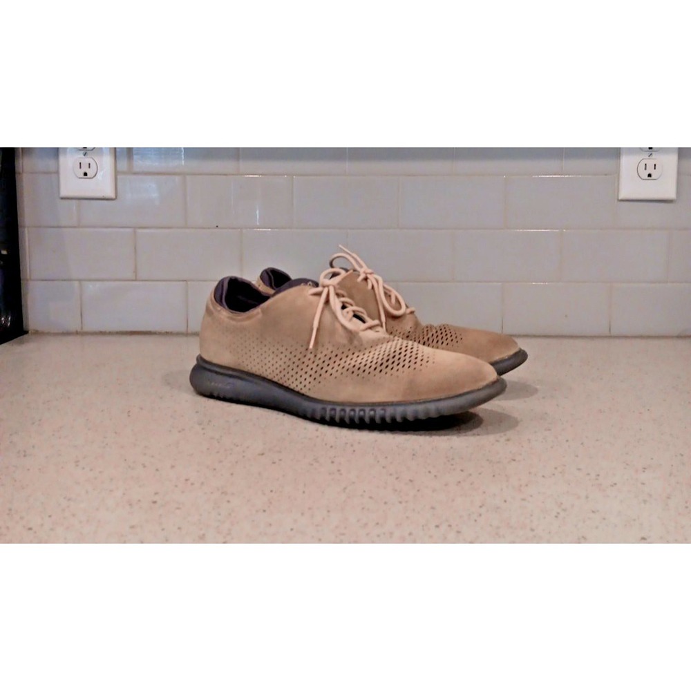 Man's Dress Shoes Cole Haan 2.Zerogrand Laser Wingtip Oxford 12M